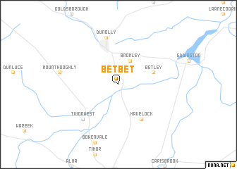 map of Bet Bet