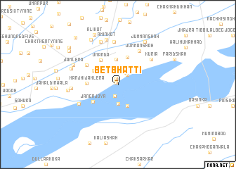 map of Bet Bhatti