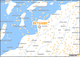 map of Bet Dīwān