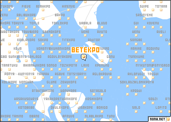 map of Betekpo