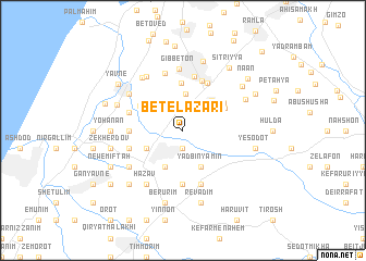 map of Bet El‘azari