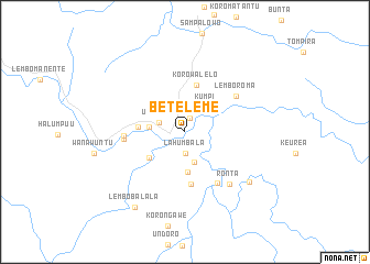 map of Beteleme