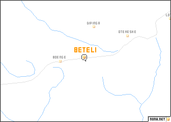 map of Beteli