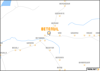 map of Betendil