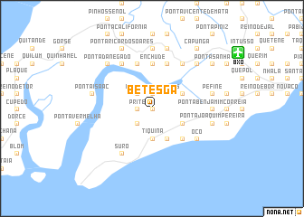 map of Betesga