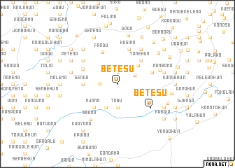 map of Betesu