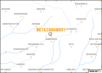 map of Beteza Ambany