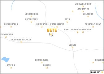 map of Bete
