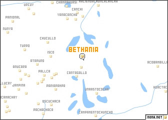 map of Bethania