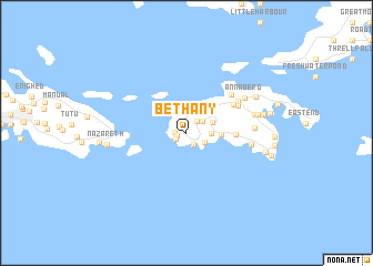 map of Bethany