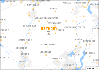 map of Bethany