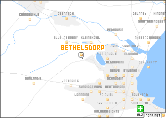 map of Bethelsdorp