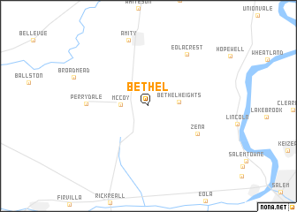 map of Bethel