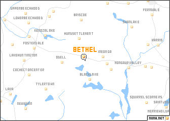 map of Bethel