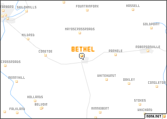 map of Bethel