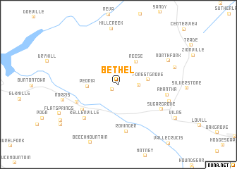map of Bethel