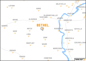 map of Bethel