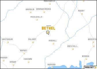 map of Bethel