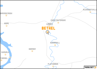 map of Bethel