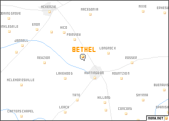 map of Bethel