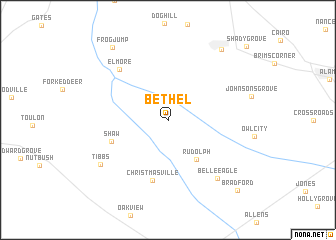 map of Bethel