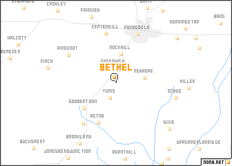 map of Bethel