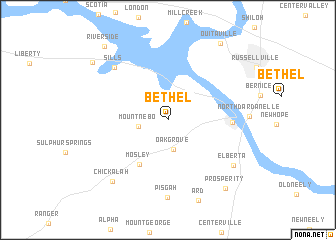 map of Bethel