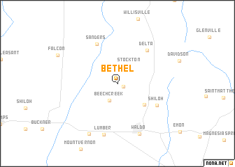 map of Bethel