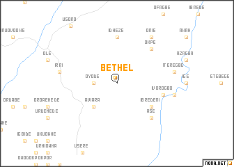 map of Bethel