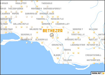 map of Bethezra