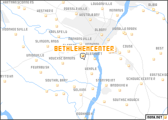 map of Bethlehem Center