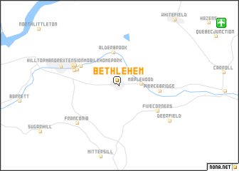 map of Bethlehem