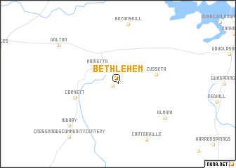map of Bethlehem