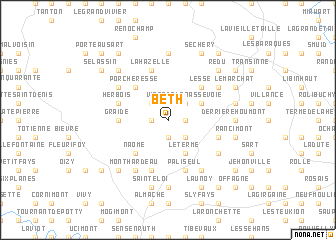 map of Beth