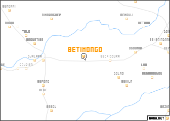 map of Betimongo