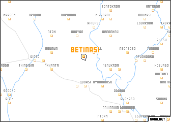 map of Betinasi