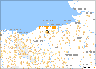 map of Betingan