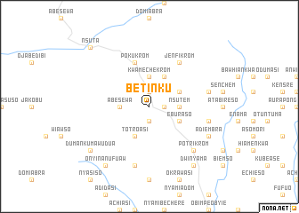 map of Betinku