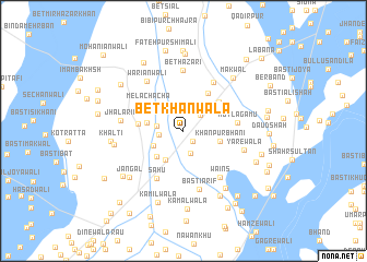 map of Bet Khānwāla