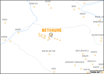 map of Betkhume