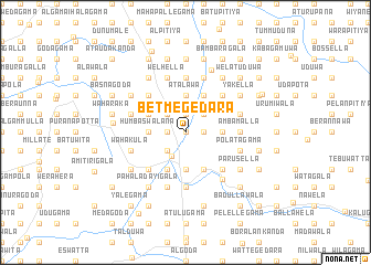 map of Betmegedara
