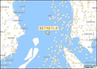 map of Bet Metla