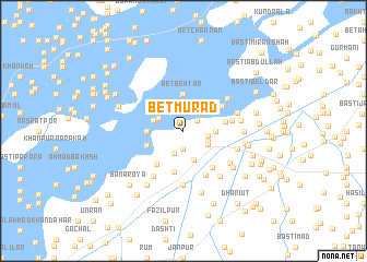 map of Bet Murād