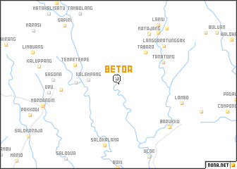 map of Betoa