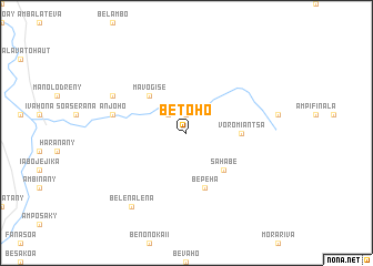 map of Betoho