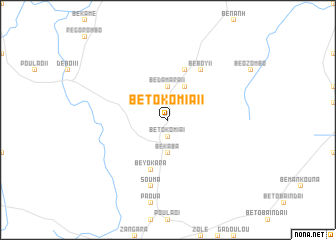 map of Bétokomia II