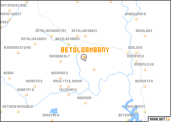 map of Betolo Ambany