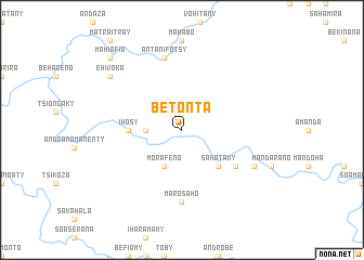 map of Betonta