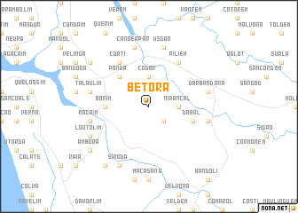 map of Betora