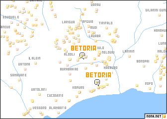 map of Betoria